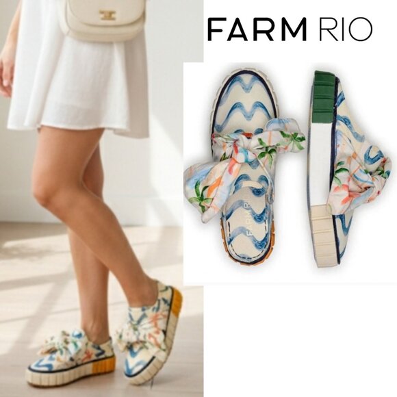Farm Rio Copacabana Mule Sneakers (Size EUR 38)